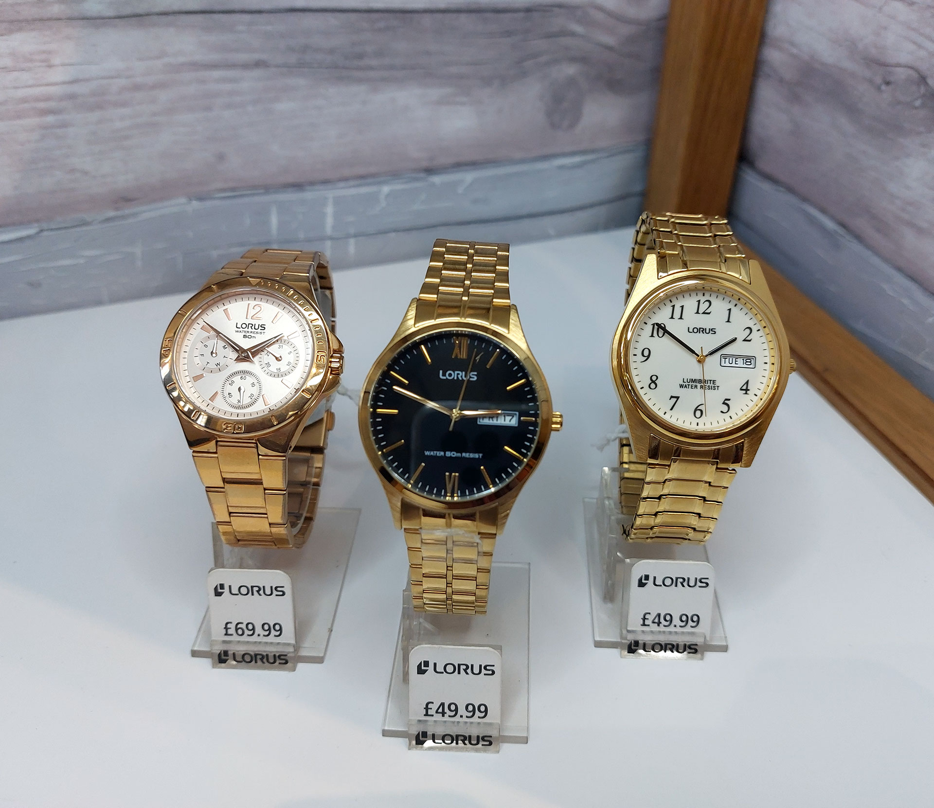 Selection of watches