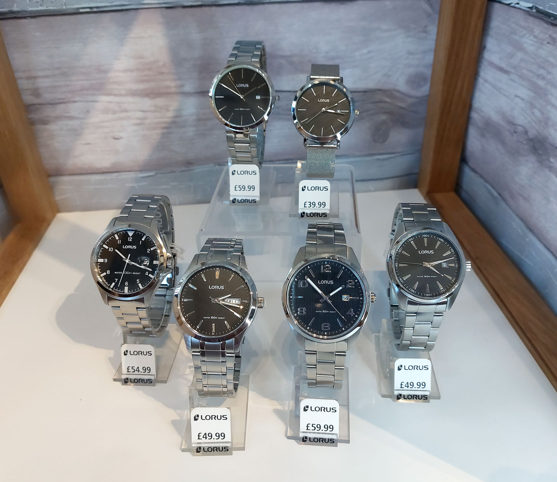 Selection of watches