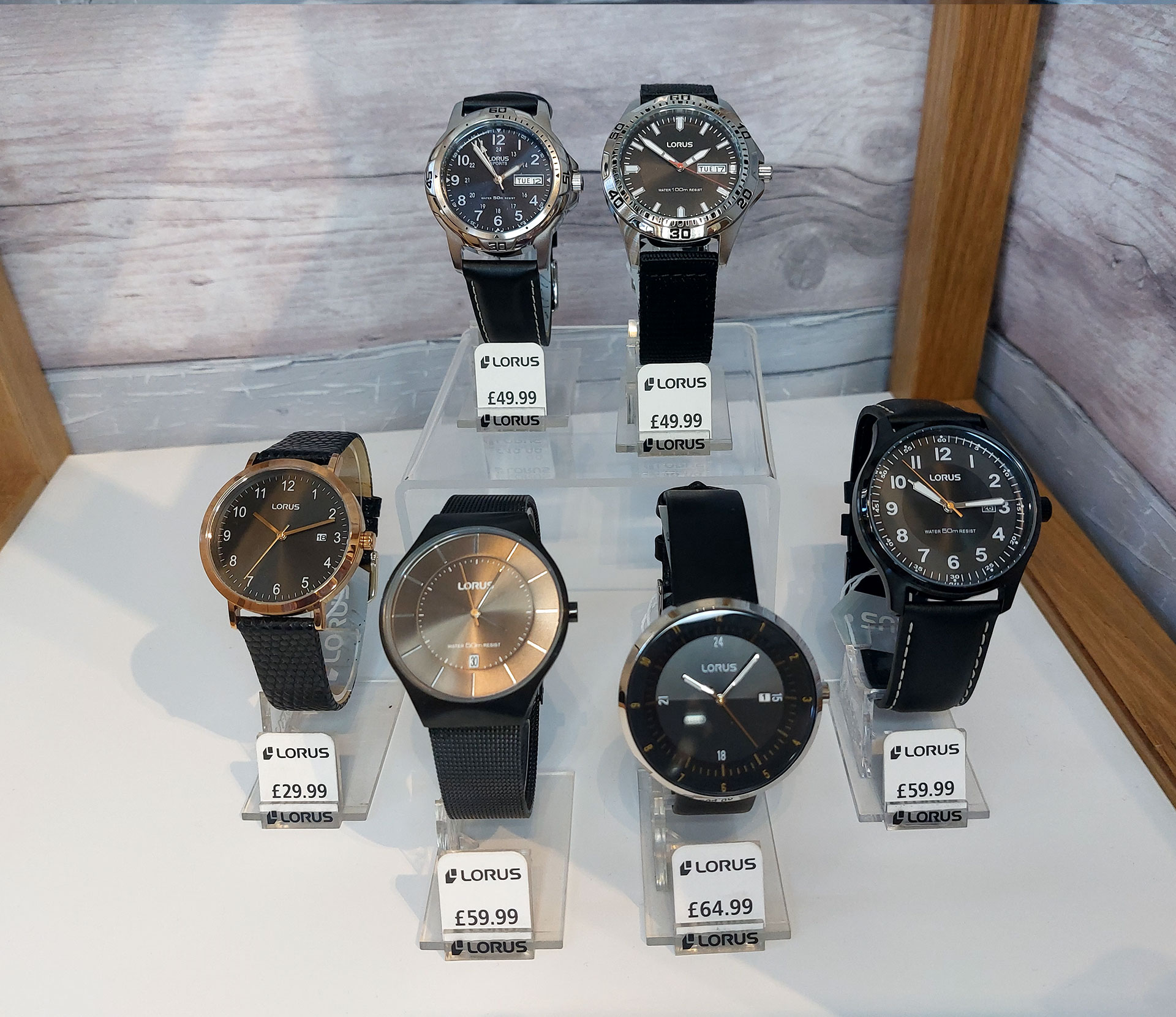 Selection of watches